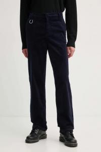 Брюки из вельвета Études Studio, темно-синий