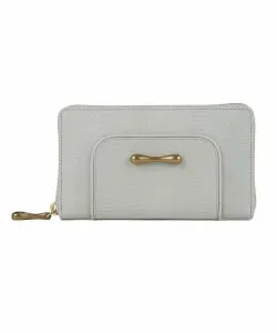 Длинный кошелек с круглой застежкой-молнией Toff&Loadstone, цвет Clear Gray (016)