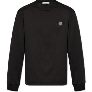 Футболка мужская черная Stone Island, черный