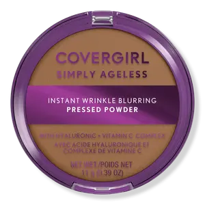 Прессованная пудра Simply Ageless для мгновенного разглаживания морщин CoverGirl, Soft Sable