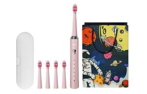 Электрическая зубная щетка AUX, розовый