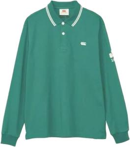 Мужская рубашка-поло Canterbury Rugger цвета хаки, с длинными рукавами