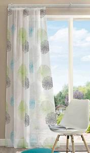 Штора Home Wohnideen Rawlins, 140x145x1 см, зеленый