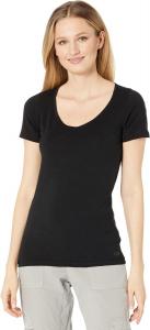 Сердце Siren с коротким рукавом Icebreaker, черный