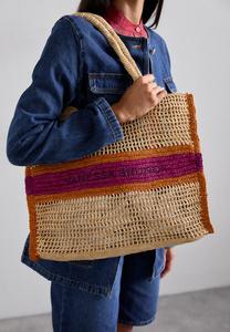 Сумка-шоппер Vanessa Bruno PANIER , Multico/Orange/Beige