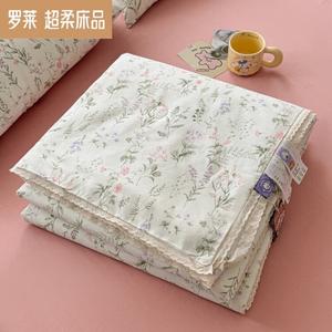 LUOLAI HOME Постельное белье, 150x200 см, 1,8 кг, летний стеганый комплект из 3 предметов, простыня, wind whispers