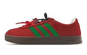 Adidas Neo Кроссовки для скейтбординга VL Court 2.0 с противоскользящим покрытием, унисекс, красные, зеленые