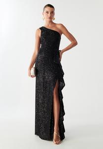 Платье BWLDR CATIA , Black Sequin/Black