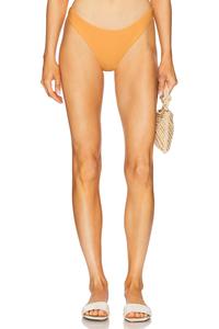 Крошечные пляжные плавки с рюшами Pq, orange