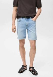 Джинсовые шорты Mango, синий