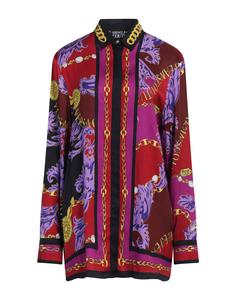 Рубашка Versace Jeans Couture, бордовый