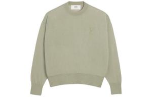 Ami Paris Ami De Coeur Шерстяной джемпер AMIPARIS, Песочный зеленый