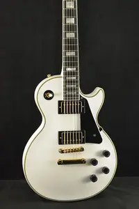 Epiphone Эпифон IGC Les Paul Custom Alpine White с жестким кейсом
