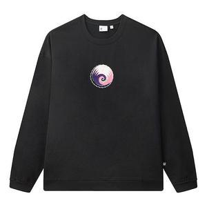 Fila Минималистичный повседневный вязаный топ для пар, черный