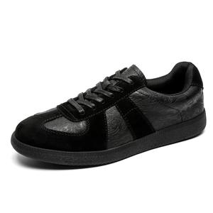 Slip Resistant Low Top Skateboard Shoes Men's Bellum Han, черный