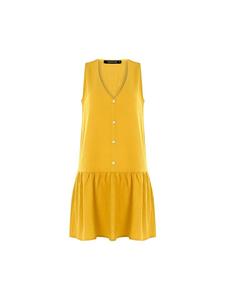 Платье до колена Freshlions Sommerkleid Penelope, цвет Mustard