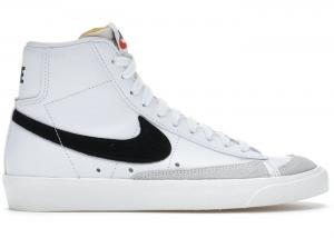 Кроссовки Nike Blazer Mid 77 W, белый/черный