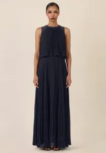 Макси-Платье langes Apart, Nachtblau