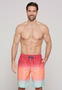 Шорты для плавания BERMUDA MIT FARBVERLAUF UND ALL OVER Camp David, красный