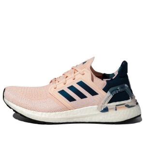 Кроссовки ultraboost 20 розовый Adidas, синий
