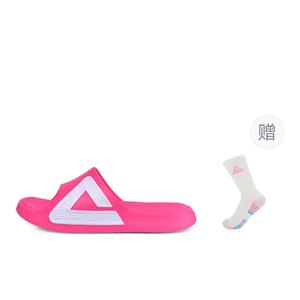 PEAK Сланцы Tai Ji 10 с противоскользящей подошвой, устойчивые к истиранию, амортизирующие, унисекс, бело-красные