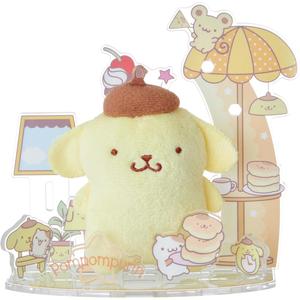 Санрио, Помпомпурин, плюшевая кукла, высота 8,5 см SEGA