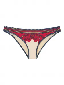 Плавки бикини с принтом La Doublej, розовый