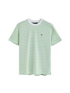 Polo Club Рубашка светло-зеленого/белого цвета