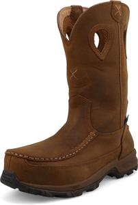 Женские походные ботинки Twisted X размера 10 с эластичной вставкой, Distressed Saddle