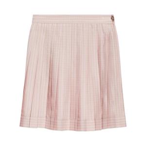Юбка Versace Pinstripe Chain Silk Twill Skirt 'Pink/Milk', розовый