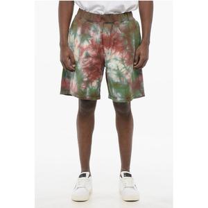 Трикотажные шорты с принтом тай-дай и эластичным поясом Dsquared2, Multicolor