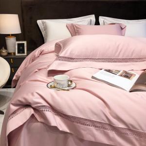 LUOLAI HOME Комплект постельного белья 4 предмета: простыня 200 см, пододеяльник 220x240 см