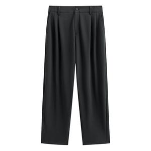 Мужские брюки Casual Tapered Straight Modal PEACEBIRD MEN, черный 1