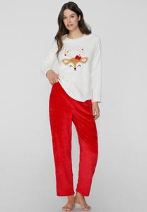 Пижамный комплект Tezenis Pyjama set, White And Red/Beige