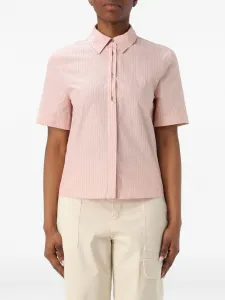 Рубашка в полоску Pinko, розовый