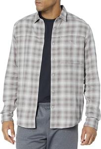 Under Armour мужская фланелевая рубашка на пуговицах Tradesman Flex, (294) Pewter/Black