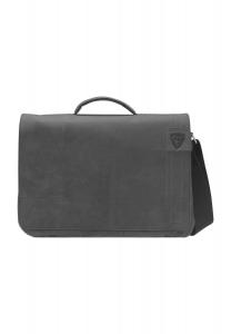 Деловая сумка Ричмонд, кожа, нашивка с логотипом, отделение для ноутбука strellson, цвет Dark Brown