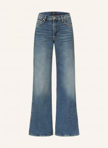 Расклешенные джинсы много 7 For All Mankind, синий