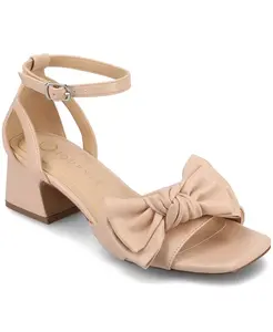 Женские босоножки Zevi Block Heel на платформе Journee Collection, розовый