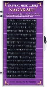 Ресницы Nagaraku Mink C 0,03 7мм, 16 полосок Project Lashes