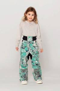 Детские лыжные штаны Gosoaky BIG BAD WOLF, зеленый