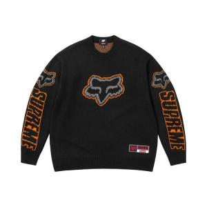 Свитер Supreme x Fox Racing Sweater 'Black'