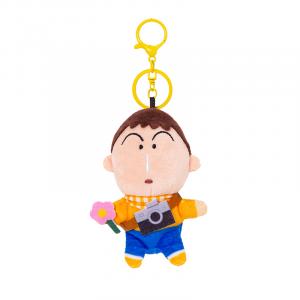 Шарм-брелок плюш Crayon Shin Chan Shinnosuke Nohara, A Dai, Shiro 10 см Crayon Shinchan