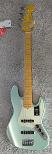 Fender American Professional II Jazz Bass V - гриф из клена - цвет Surf Green
