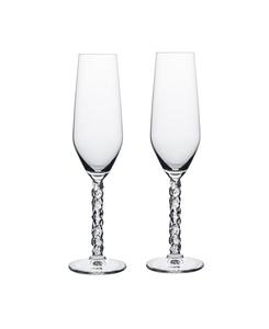 Набор бокалов для шампанского Carat, 2 штуки Orrefors, прозрачный