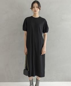 Платье-мешок из трикотажа из жоржетты Suite L, цвет Black [005]