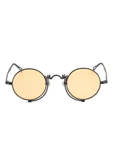 Солнцезащитные очки круглой формы Matsuda, черный