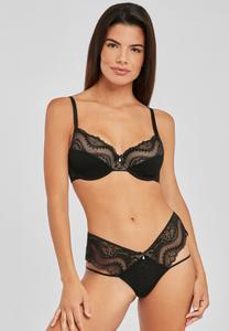 Бюстгальтер на косточках PETITE FLEUR GOLD LASCANA, черный