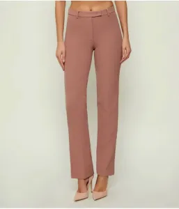 Брюки slim fit Patrizia Pepe, розовый