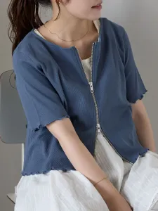 Телекоммуникационный кардиган на молнии